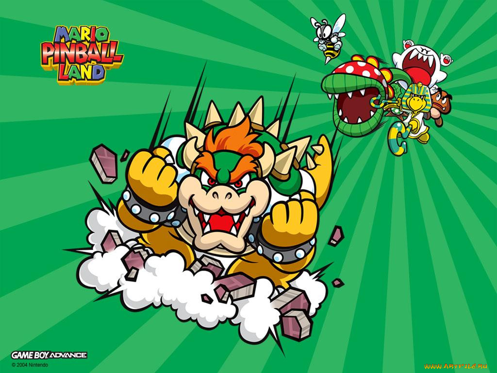 mario, pinball, land, , 